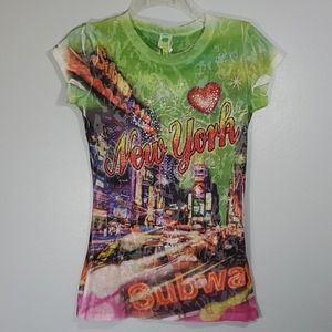 i candie New York City Graphic T-Shirt